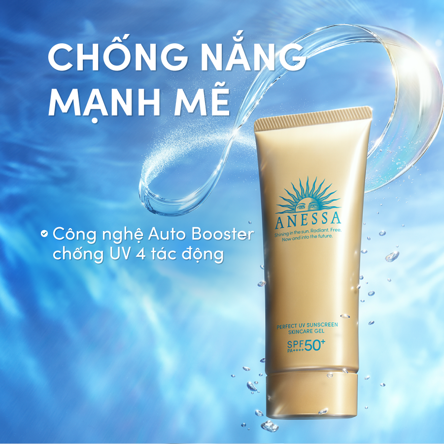 Kem Chống Nắng Dạng Gel, Dưỡng ẩm Anessa Perfect UV Sunscreen Skincare Gel (NEW 2024)