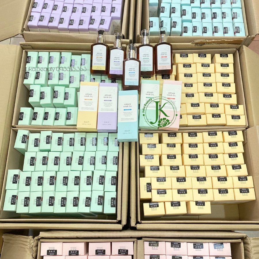 (NEW) Dầu Dưỡng Tóc Mềm Mượt R3 Argan Hair Oil Raip 100ml