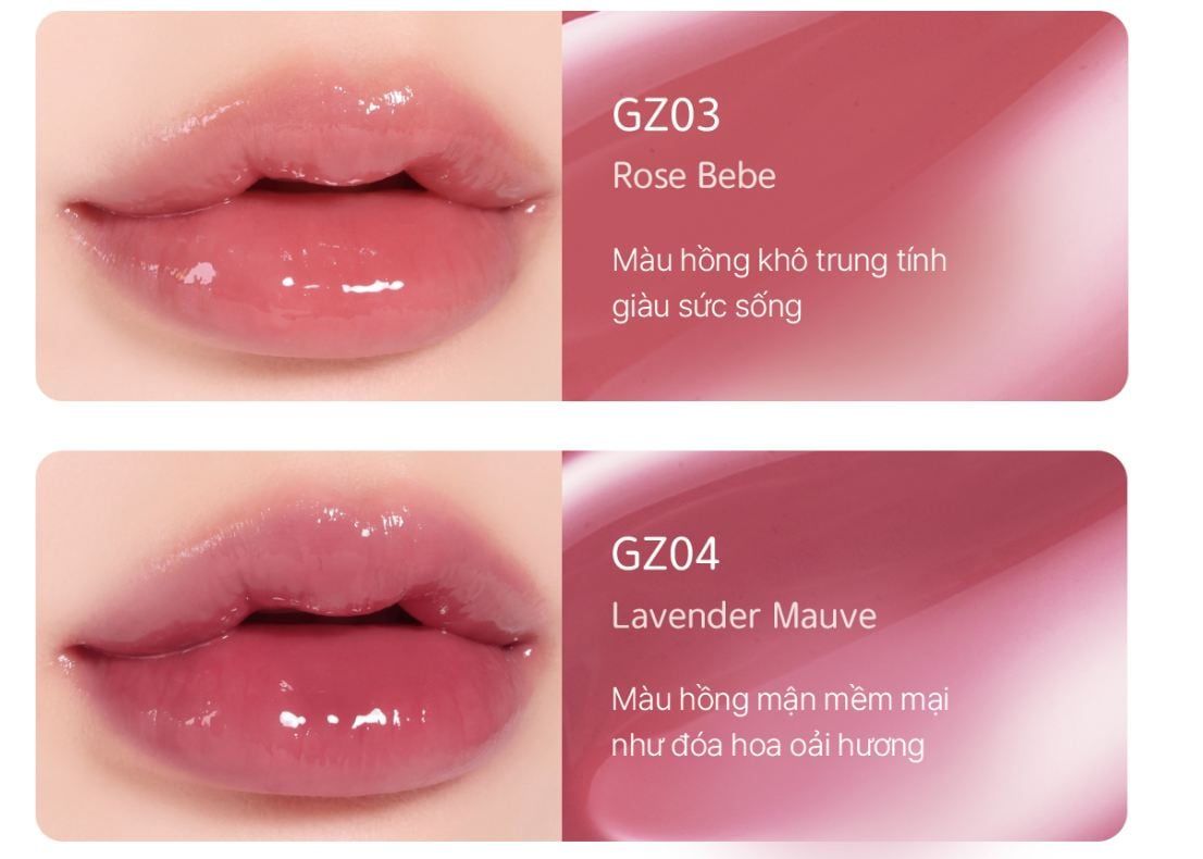 (NEW) Son Tint Bóng Black Rouge Chewy Lip Glaze 3.5g