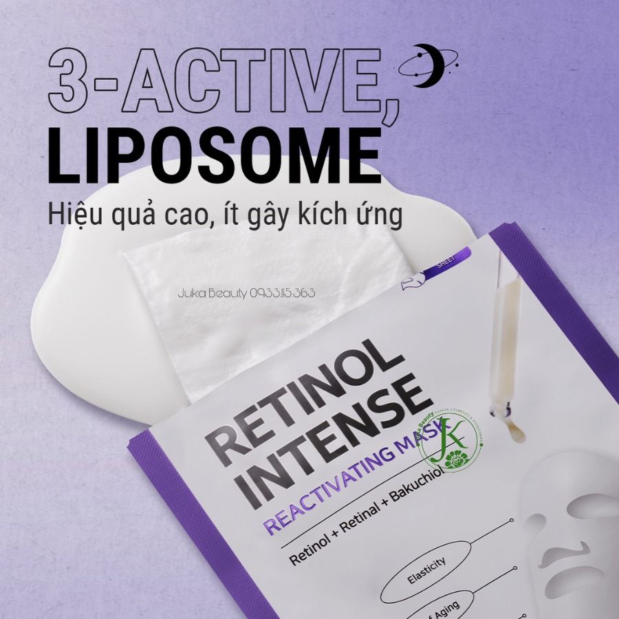 Mặt Nạ Giấy Retinol Chống Lão Hóa Some By Mi Retinol Intense Reactivating Mask 22g