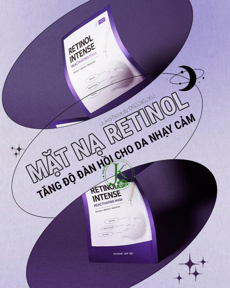 Mặt Nạ Giấy Retinol Chống Lão Hóa Some By Mi Retinol Intense Reactivating Mask 22g