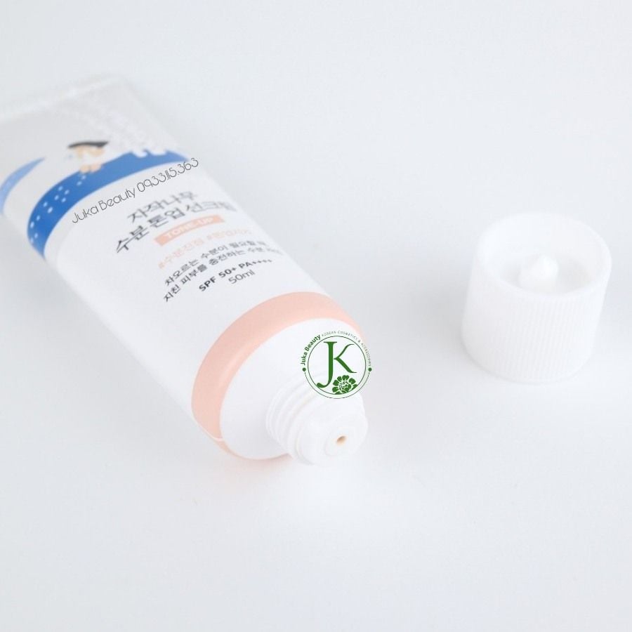 (HỒNG) Kem Chống Nắng Nâng Tone Round Lab Birch Juice Moisturizing Tone Up Sunscreen SPF50+ PA++++ 50ml