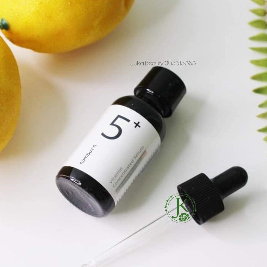 Tinh Chất Dưỡng Trắng Da, Giảm Thâm Nám Numbuzin No.5+ Vitamin Concentrated Serum 30ml