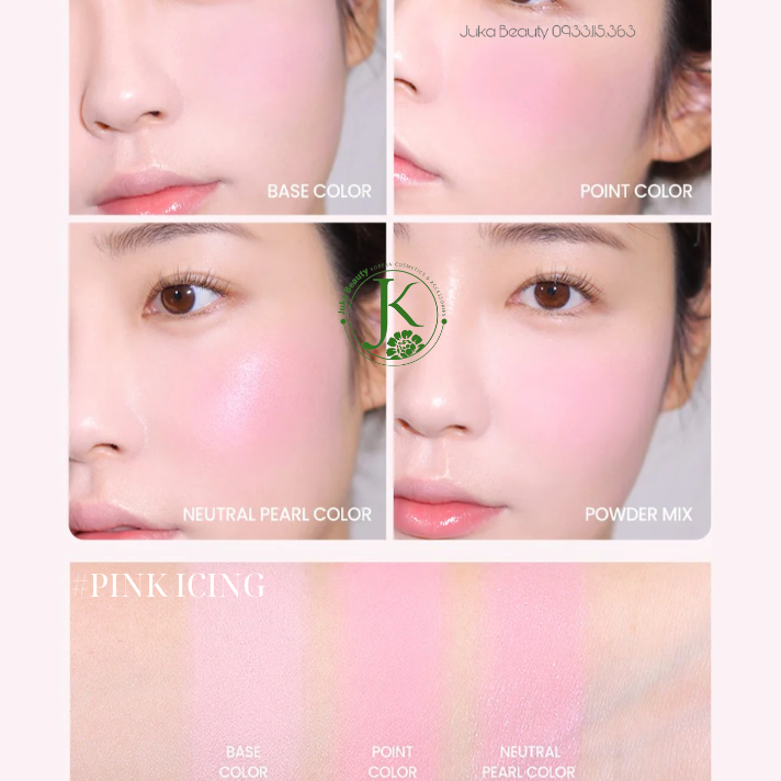 Phấn Má Hồng, Hiệu Ứng 3D Espoir Tone Pairing Cheek 9.6g