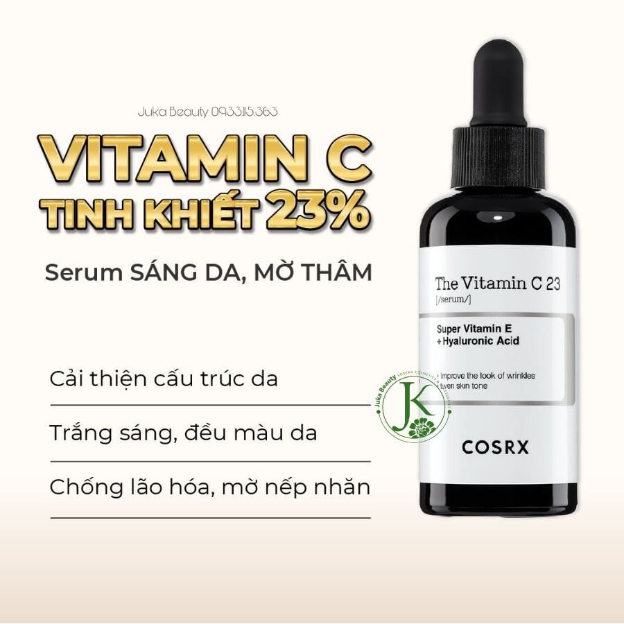 Tinh Chất Dưỡng Sáng Da, Mờ Thâm Nám Cosrx The Vitamin C 23 Serum 20g