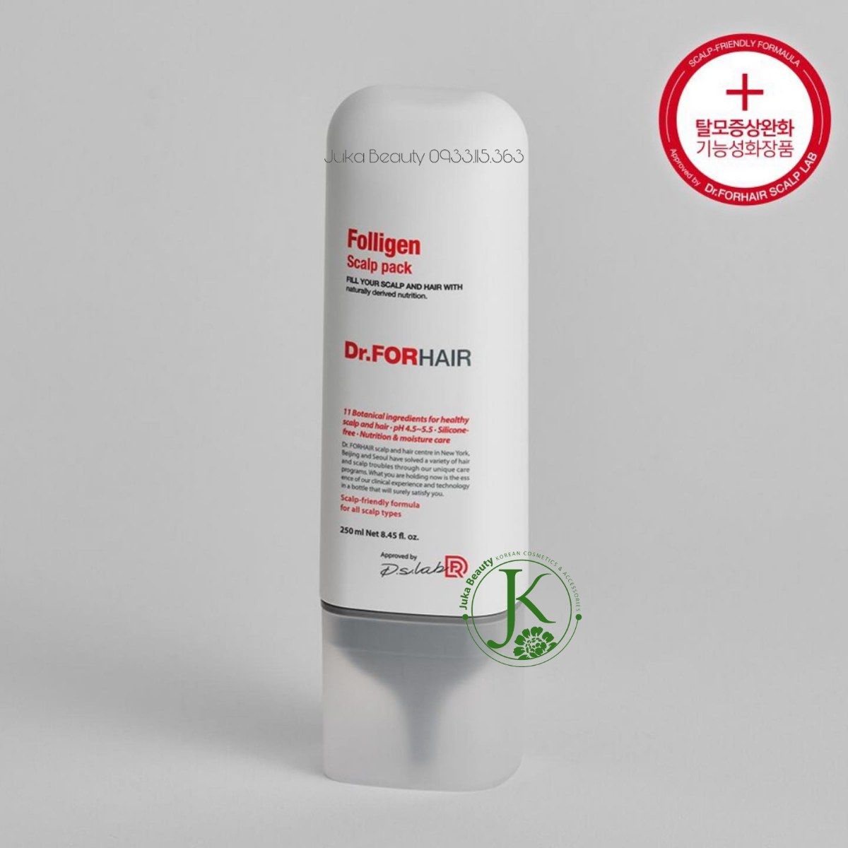 Dầu Xả Giảm Rụng Tóc DR.FORHAIR Folligen Scalp Pack 250ml