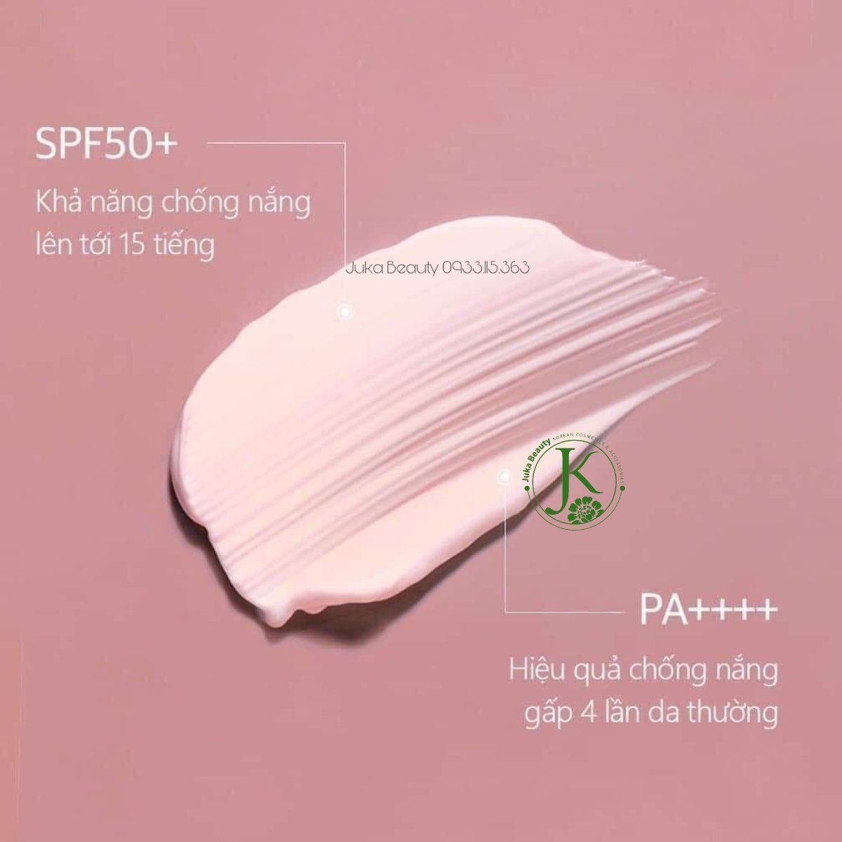 (HỒNG) Kem Chống Nắng Nâng Tone Tự Nhiên d'Alba Waterfull TONE UP PINK Correcting Sun Cream SPF50+ PA++++