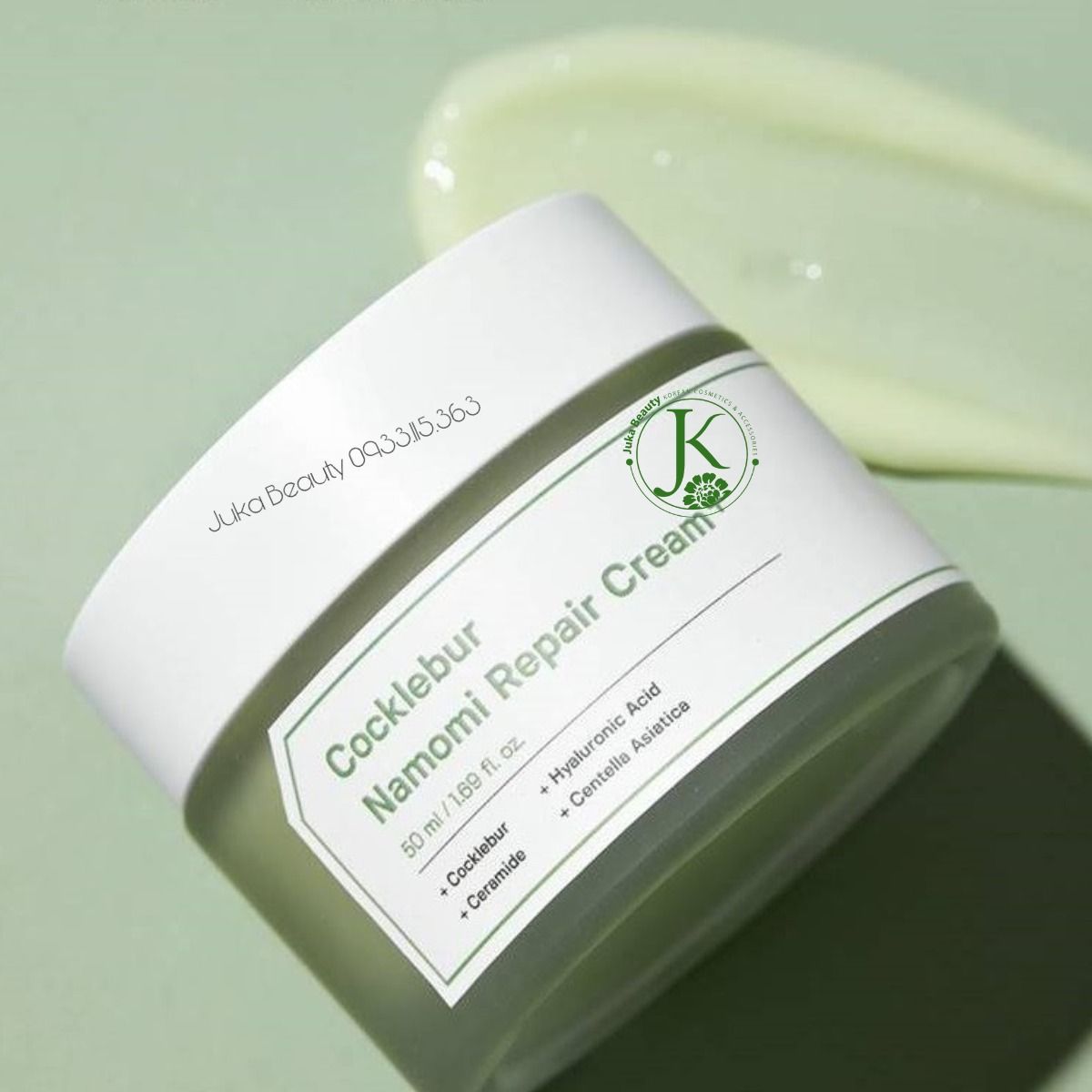 Kem Dưỡng ẩm, Phục Hồi Sungboon Editor Cocklebur Namomi Repair Cream 50ml