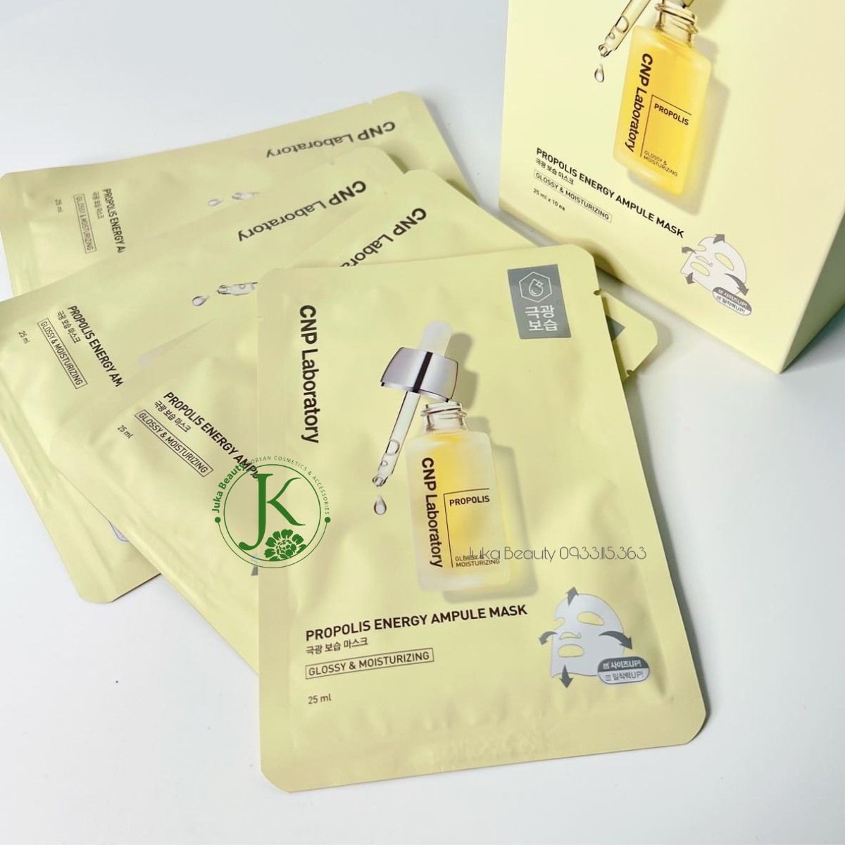 Mặt Nạ Giấy Dưỡng ẩm, Phục Hồi Da CNP Laboratory Ampule Mask 25ml (1 miếng)