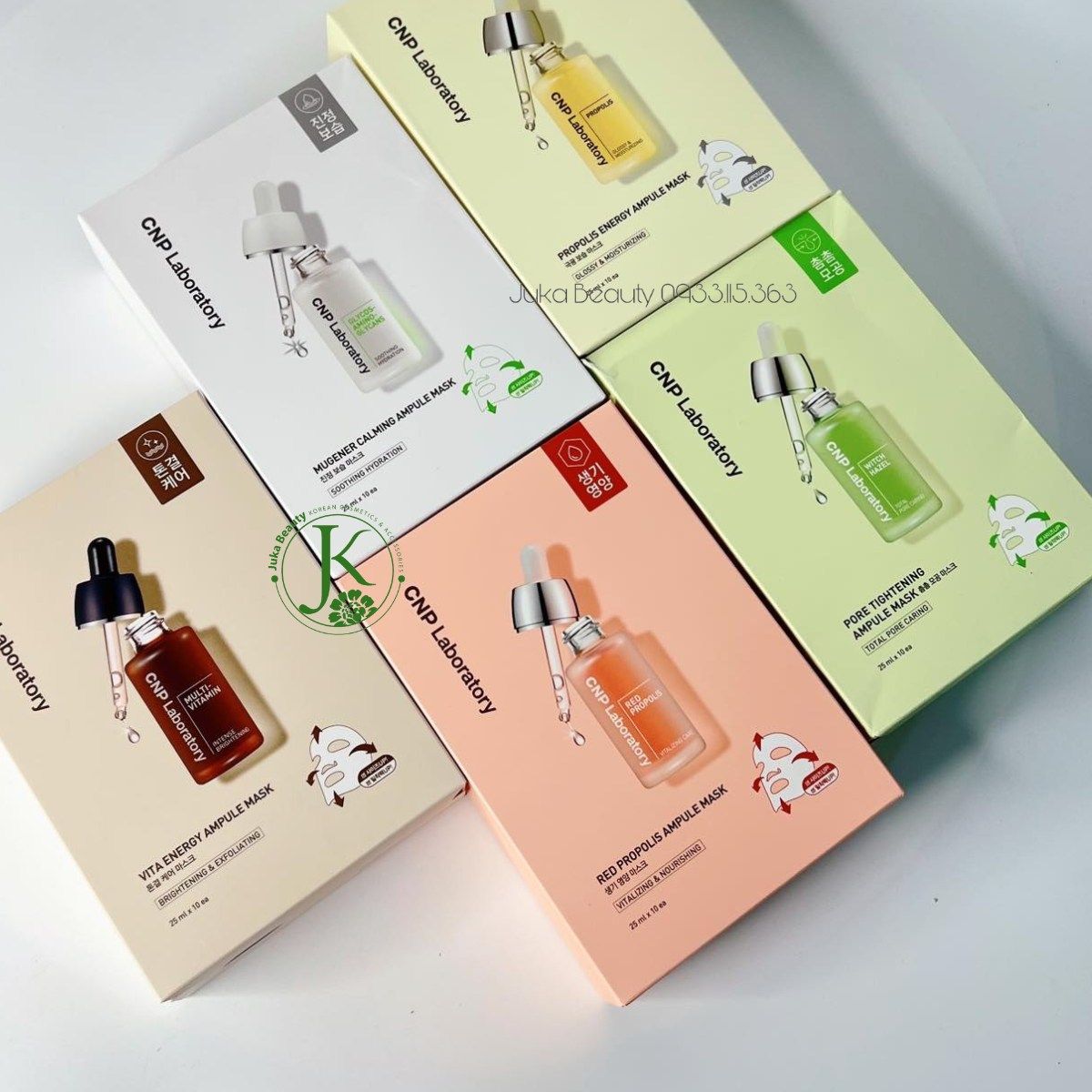 Mặt Nạ Giấy Dưỡng ẩm, Phục Hồi Da CNP Laboratory Ampule Mask 25ml (1 miếng)