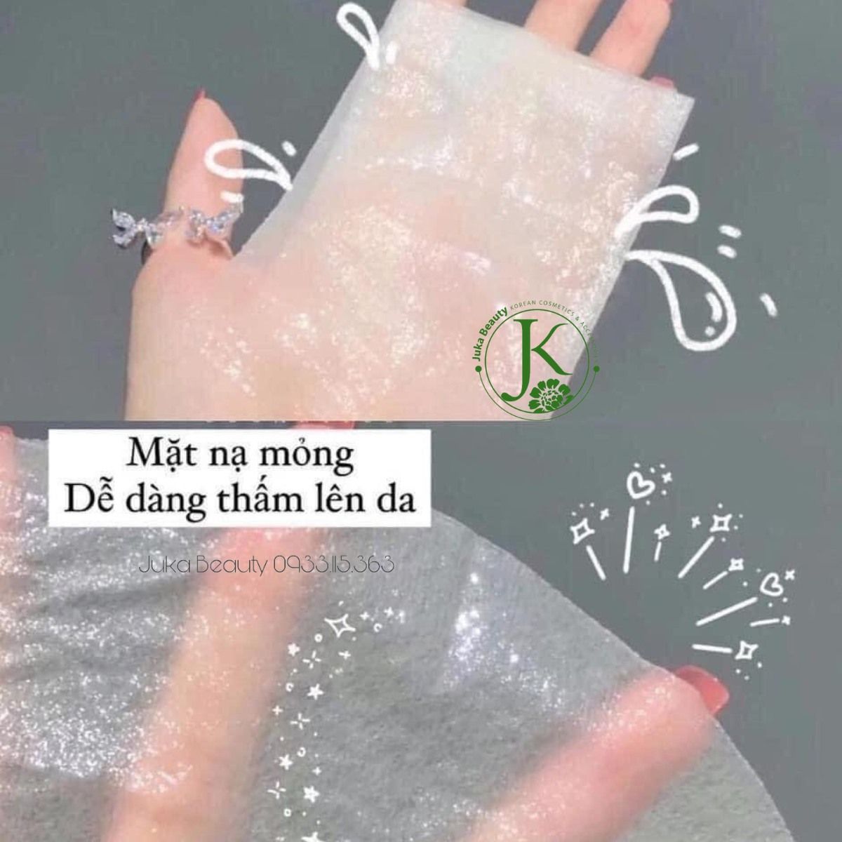 Mặt nạ giấy dưỡng ẩm, sáng da BNBG Skin Booster Mask 30g (Miếng)