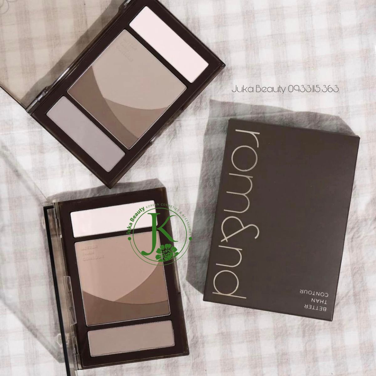 Phấn Tạo Khối Tự Nhiên Romand Better Than Contour 20.5g