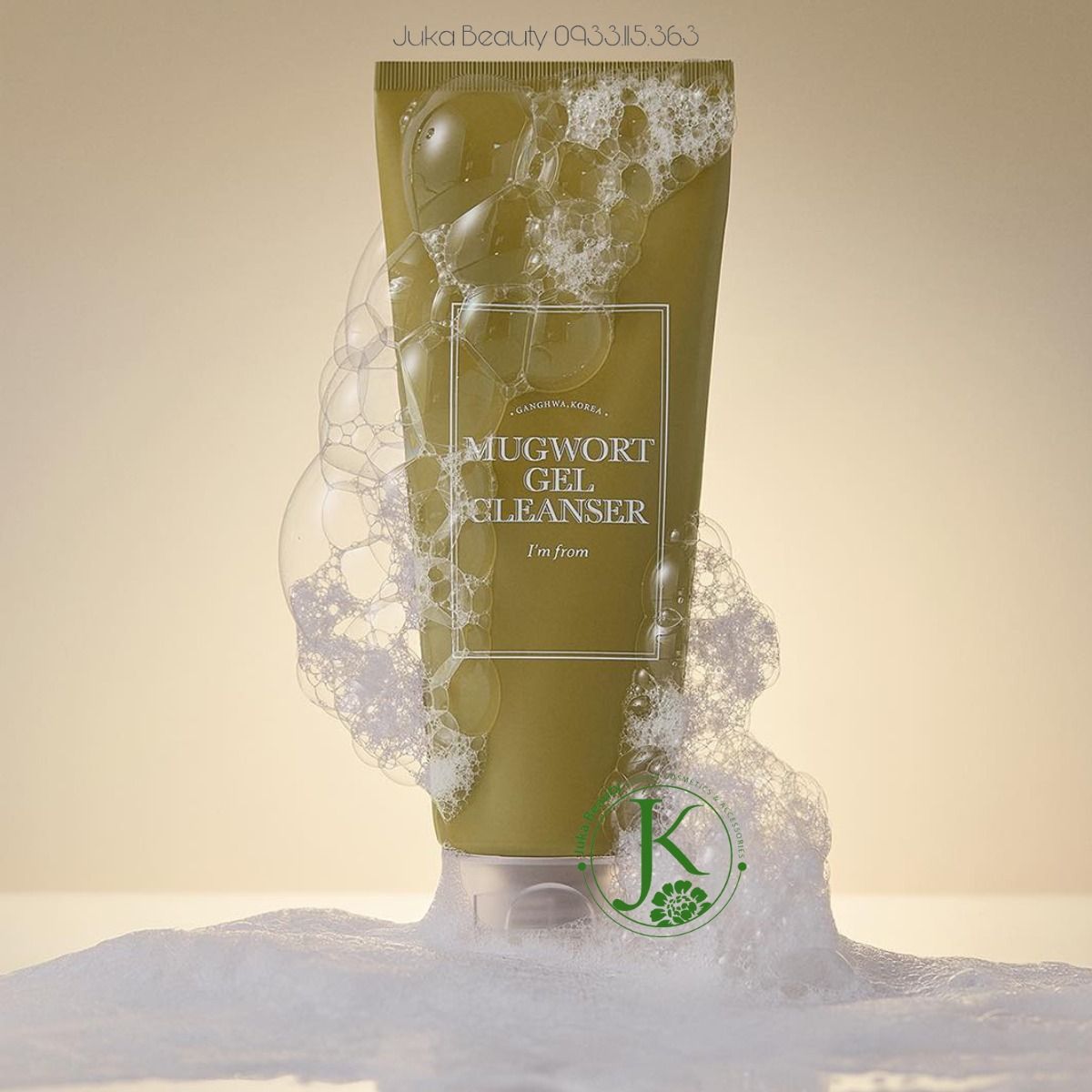 Sữa Rửa Mặt Ngải Cứu, Dịu Da I'm From Mugwort Gel Cleanser 150ml