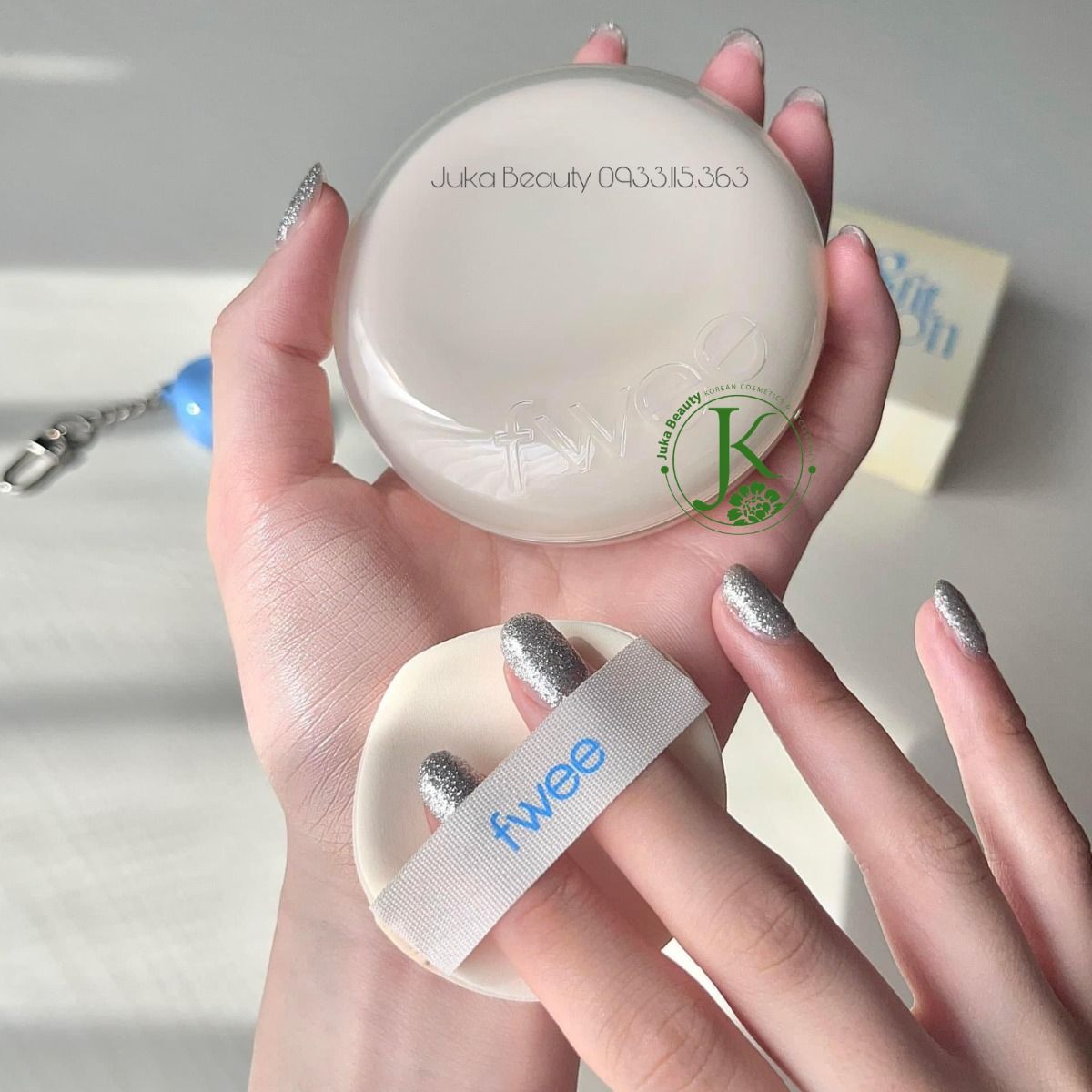 Phấn Nước Kiềm Dầu, Che Phủ Tốt Fwee Cushion Egg Fit Cover SPF50+ PA+++ 13g