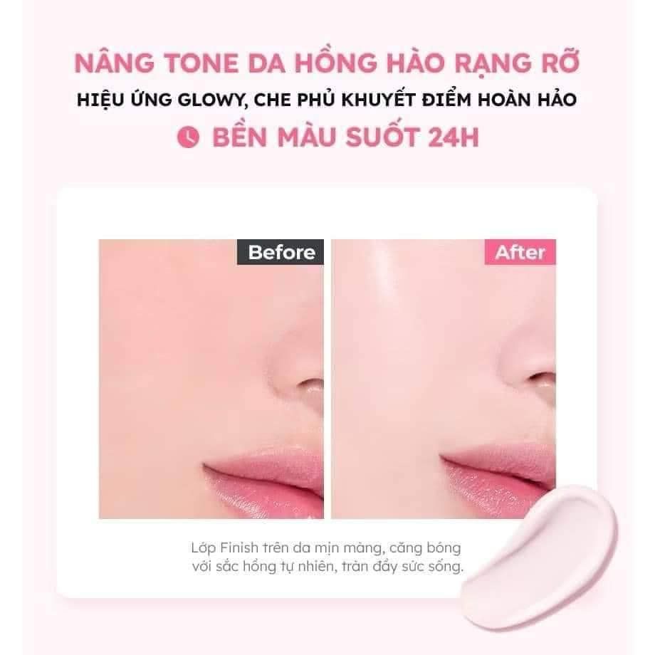 Kem Chống Nắng Nâng Tone Trắng Hồng Make P:rem Soothing Pink Tone Up Sun Cream SPF50+ PA++++ 50ml (HỒNG)