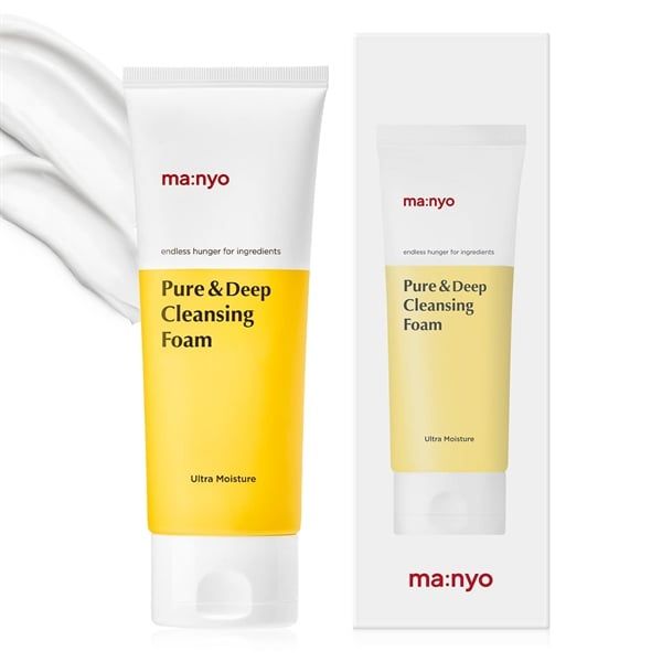 Sữa Rửa Mặt Tạo Bọt, Sạch Sâu Da Manyo Pure & Deep Cleansing Foam