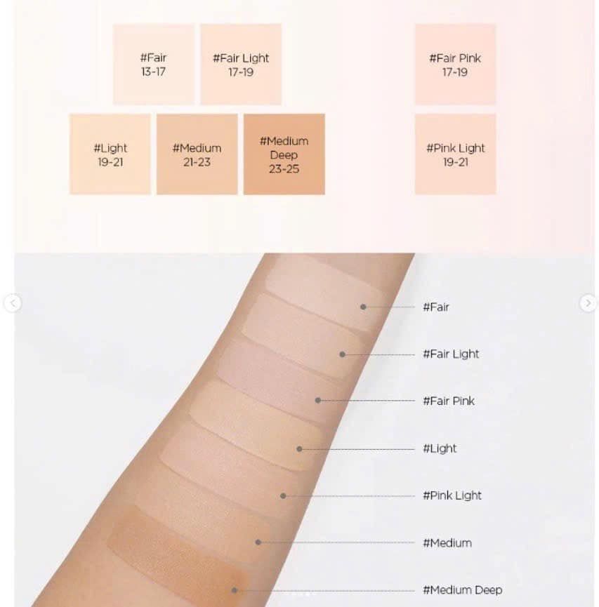 (KÈM LÕI) Phấn nước căng bóng da Jung Saem Mool Essential Skin Nuder Cushion SPF50+ PA+++ 14g