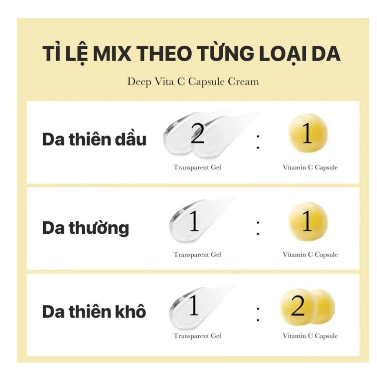 Kem Dưỡng Viên Nang Sáng Da, Mờ Thâm Medicube Deep Vita C Capsule Cream 55g