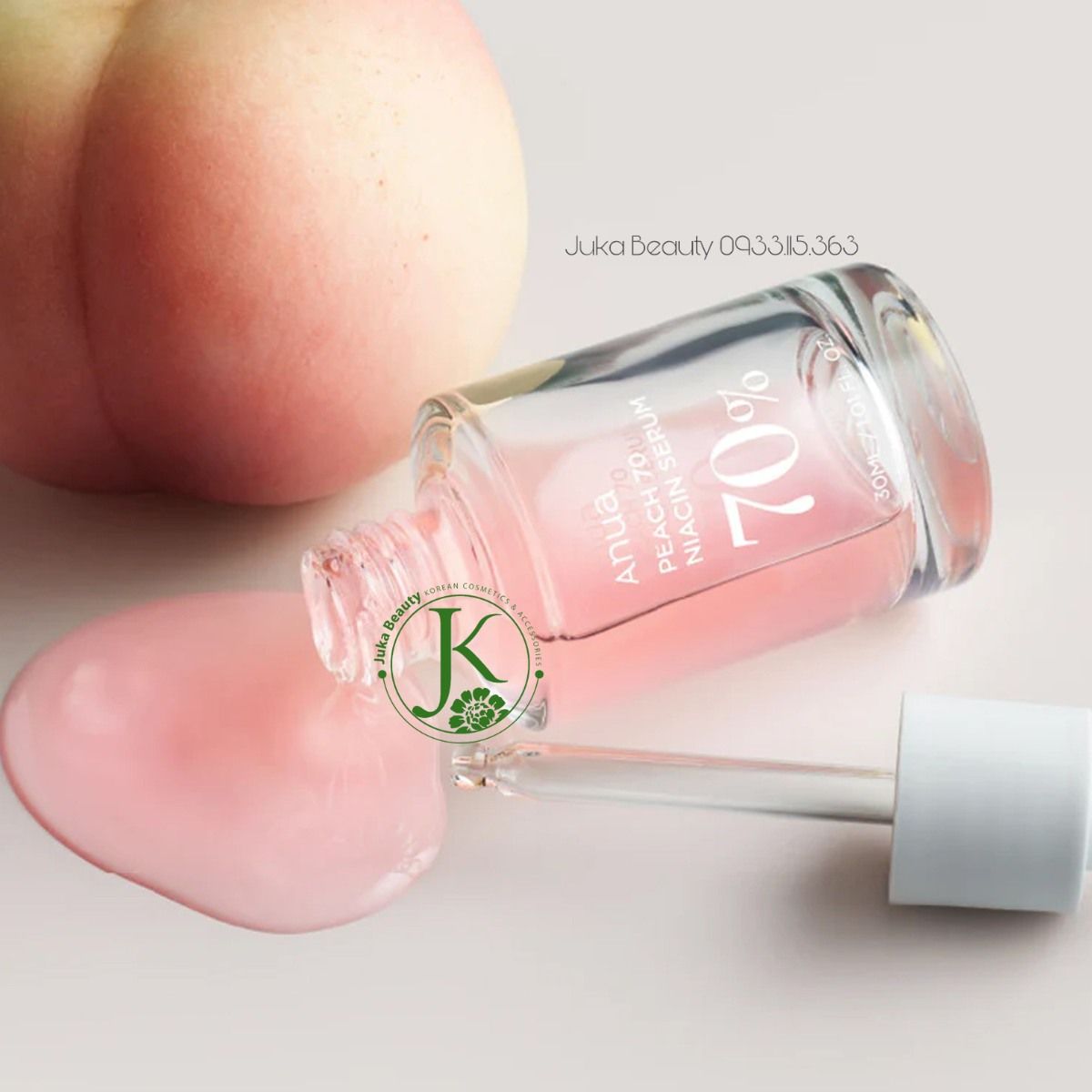 (MẪU MỚI) Tinh Chất Dưỡng Sáng, Mịn Da Anua Peach 70 Niacin Serum 30ml