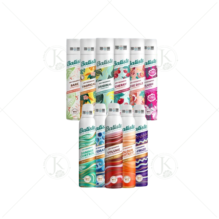 Dầu Gội Khô Sạch Tóc, Phồng Tóc Batiste Dry Shampoo 200ml