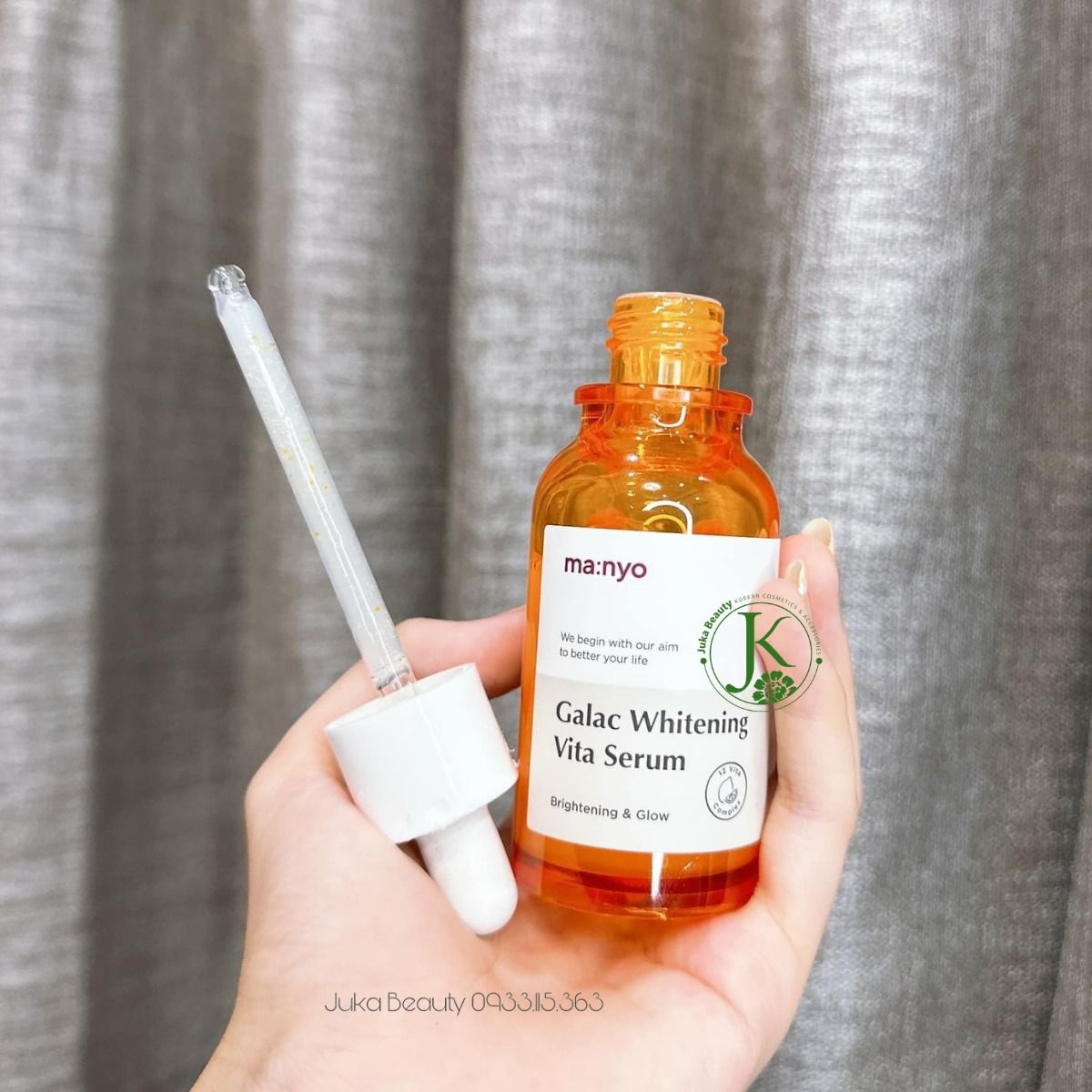Tinh Chất Dưỡng Trắng, Đều Màu Da Manyo Galac Whitening Vita Serum 50ml