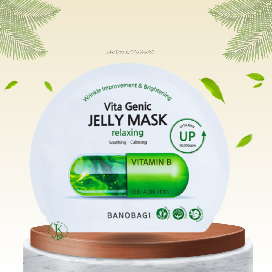 Mặt Nạ Giấy Dưỡng ẩm Banobagi Vita Genic Jelly Mask 30g (1 miếng)