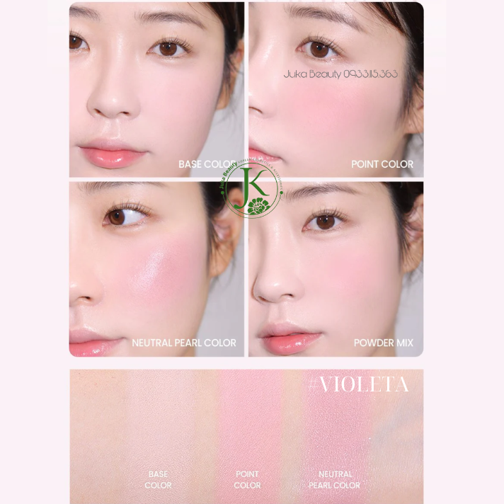 Phấn Má Hồng, Hiệu Ứng 3D Espoir Tone Pairing Cheek 9.6g