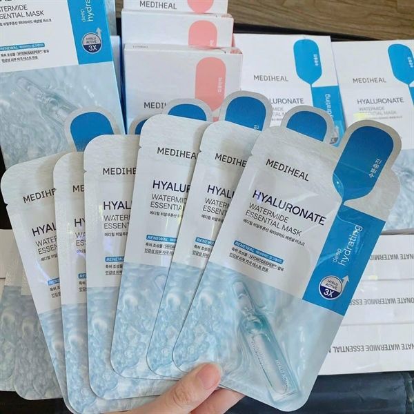 Mặt Nạ giấy Mediheal Essential Mask Giảm Mụn, Dưỡng Trắng, Chống Lão Hóa, Phục Hồi Da 24ml (1 miếng)