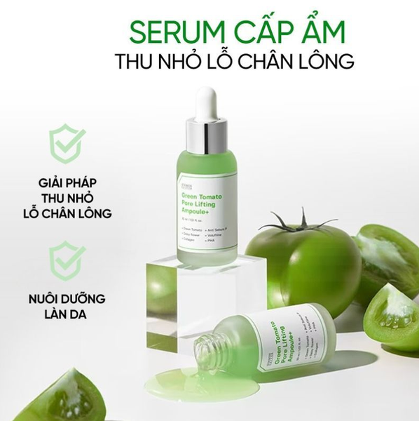  Tinh Chất Cà Chua Xanh Hỗ Trợ Thu Nhỏ Lỗ Chân Lông Sungboon Editor Green Tomato Pore Lifting Ampoule+ 