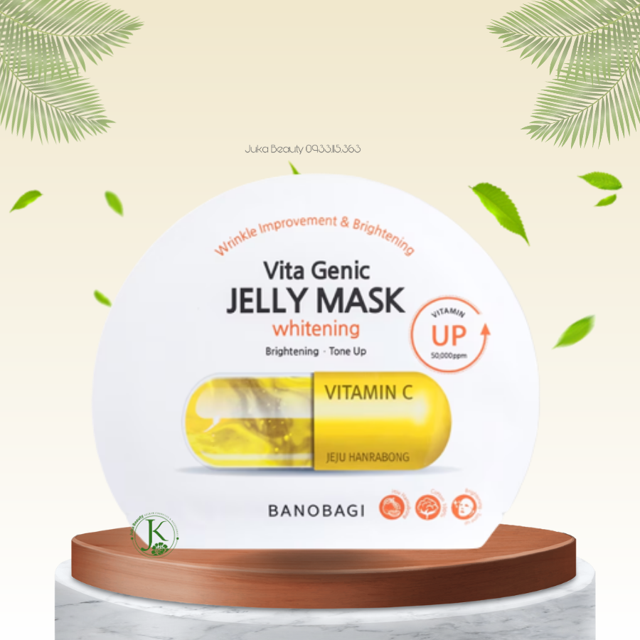 Mặt Nạ Giấy Dưỡng ẩm Banobagi Vita Genic Jelly Mask 30g (1 miếng)