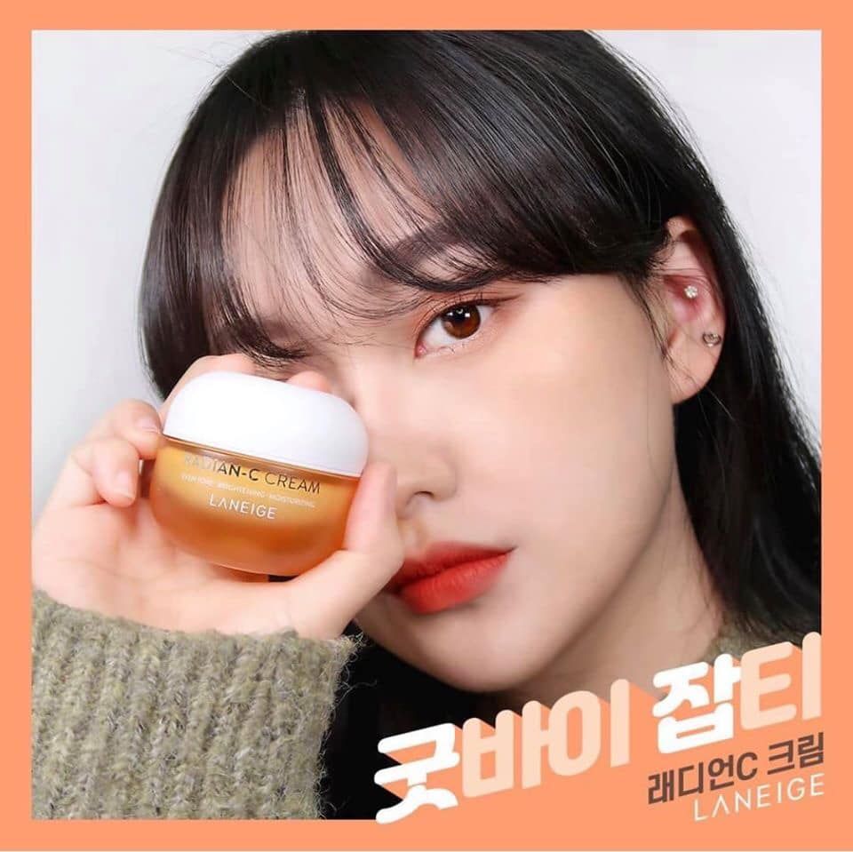 (Mini size) Kem dưỡng trắng da, cấp ẩm Laneige Radian C Cream