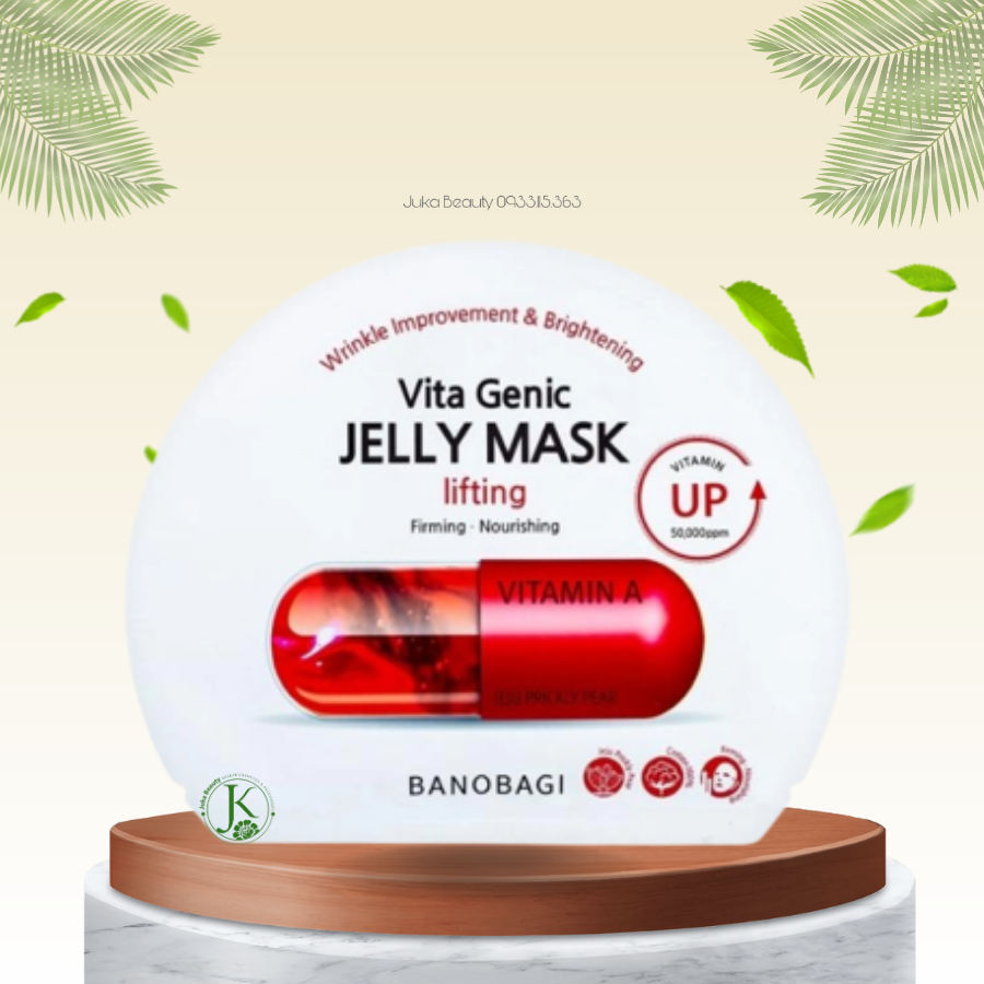 Mặt Nạ Giấy Dưỡng ẩm Banobagi Vita Genic Jelly Mask 30g (1 miếng)