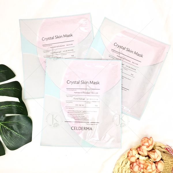 Mặt Nạ Thạch Anh Dưỡng Trắng Da Celderma Crystal Skin Mask 23g