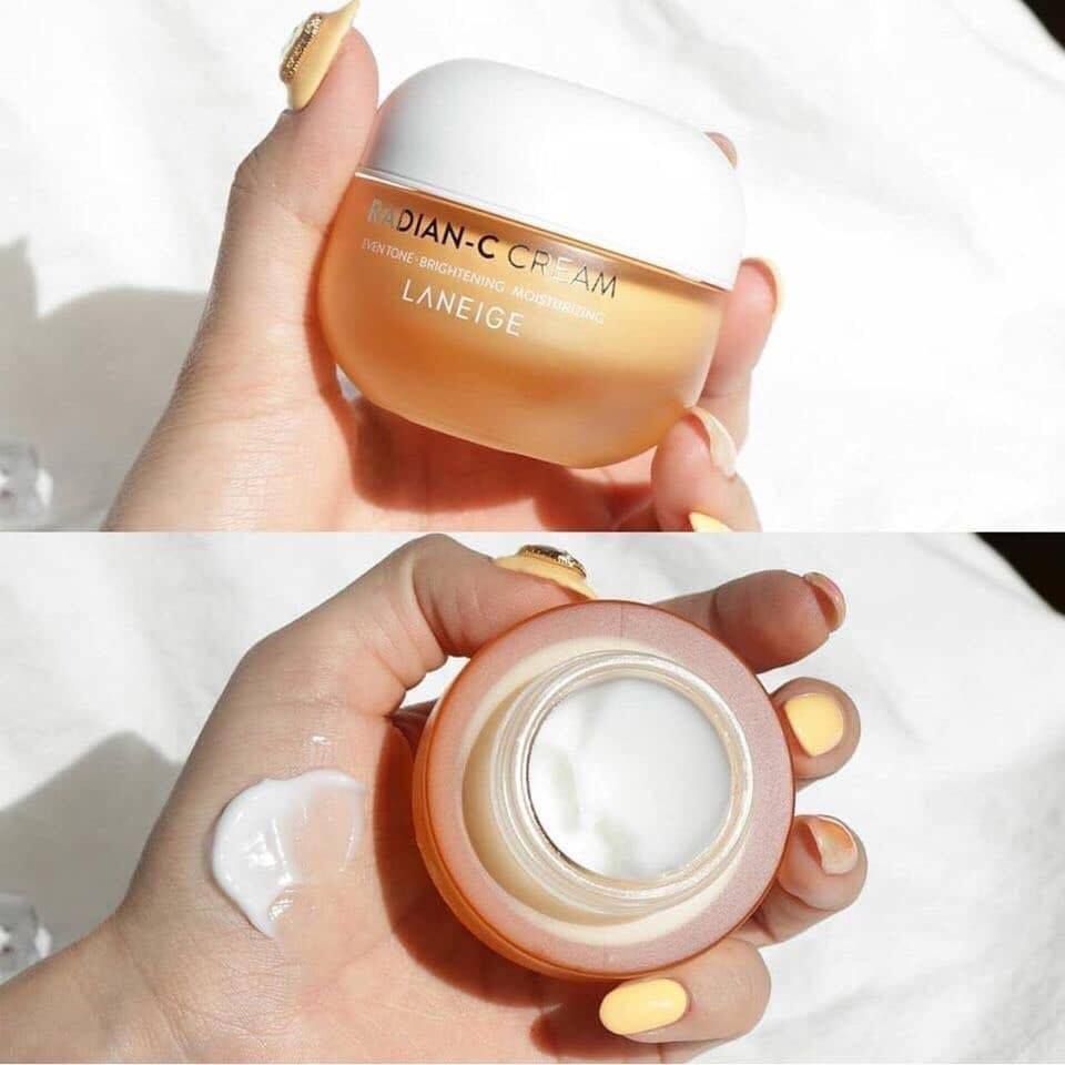 (Mini size) Kem dưỡng trắng da, cấp ẩm Laneige Radian C Cream