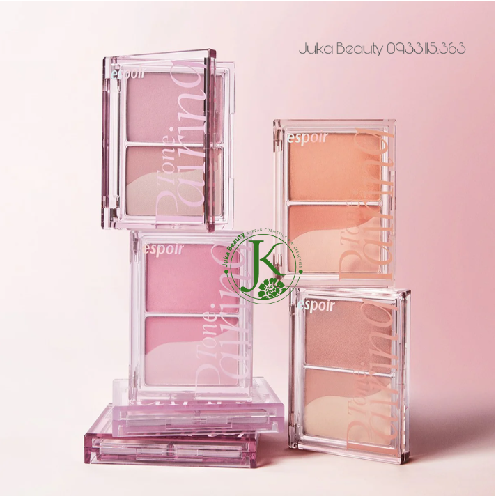 Phấn Má Hồng, Hiệu Ứng 3D Espoir Tone Pairing Cheek 9.6g