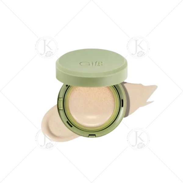 Phấn Nước Căng Bóng Thuần Chay Glamrr Q Vegan Super GLOW Cushion SPF50+ PA++++ 15g
