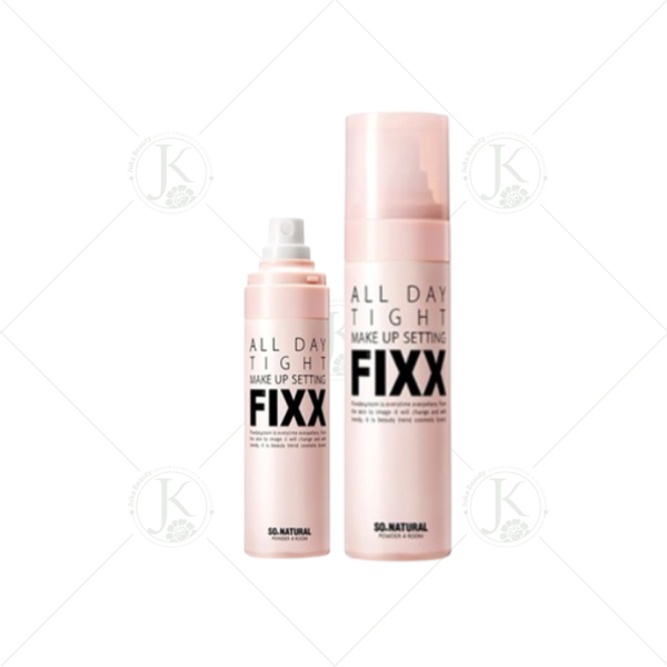 Xịt Khóa Nền Dành Cho Mọi Loại Da So Natural All Day Tight Make Up Setting Fixx 35ml/ 75ml