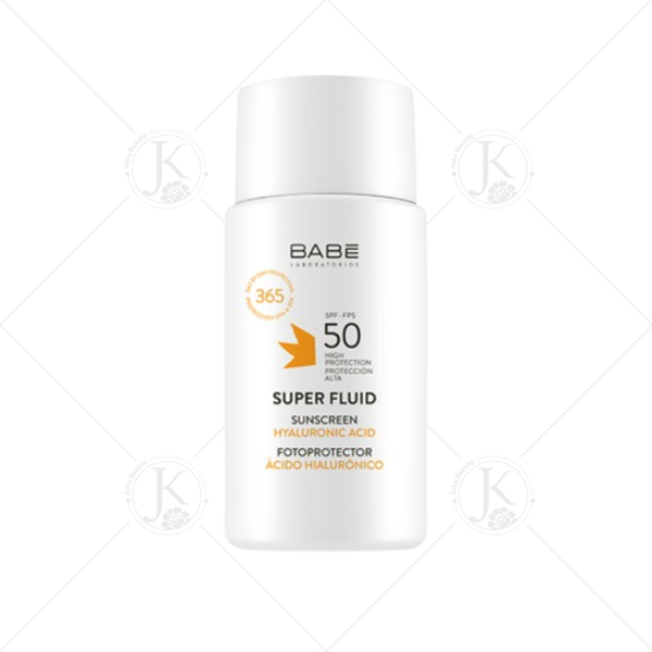 Kem Chống Nắng Phổ Rộng Babe Laboratorios Babe Super Fluid Sunscreen SPF50 50ml