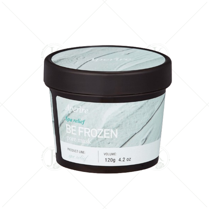 Mặt Nạ Đất Sét Thu Nhỏ Lỗ Chân Lông, Điều Tiết Dầu Thừa Aperire Spa Relief BE FROZEN Pore Mask 120g