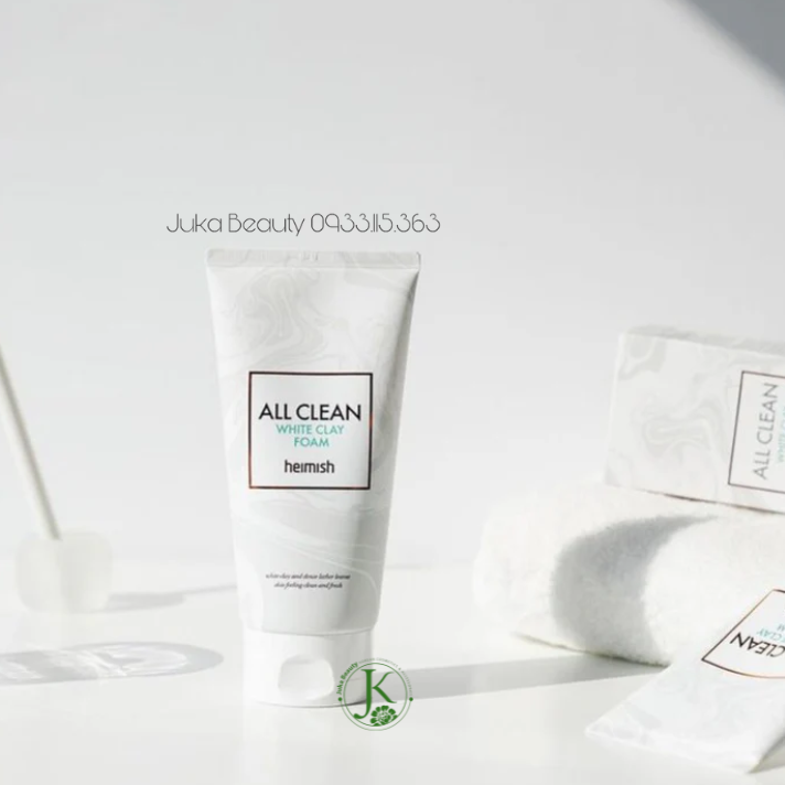 Sữa Rửa Mặt Đất Sét Heimish All Clean White Clay Foam 150g