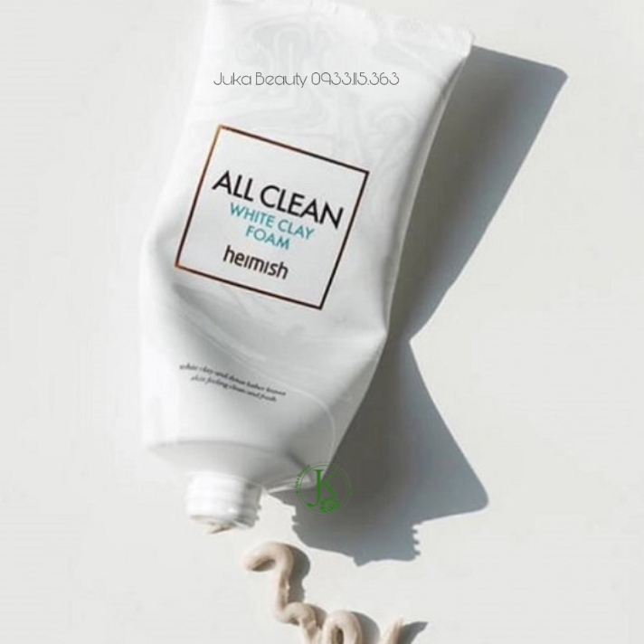 Sữa Rửa Mặt Đất Sét Heimish All Clean White Clay Foam 150g
