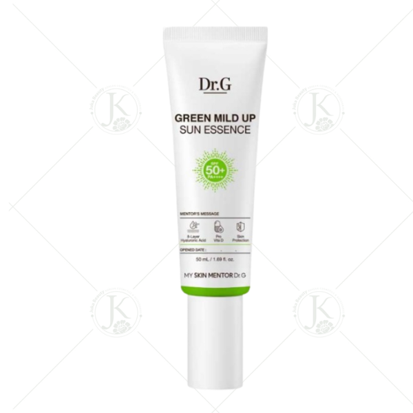 Kem Chống Nắng DR.G Green Mild Up Sun Essence SPF50+ PA++++ SKU:8809695365713