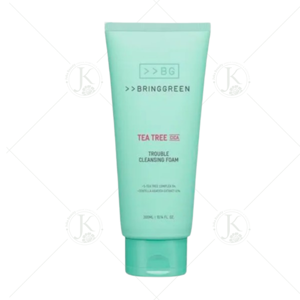 Sữa Rửa Mặt Trà Xanh, Giảm Mụn Bring Green Tea Tree Cica Trouble Cleansing Foam 200ml SKU:8809875906422 Hết hàng