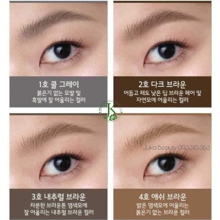 Mascara Mày Peripera Speedy Skinny Brow Mascara 3g