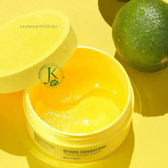 Mặt Nạ Dưỡng Sáng Da Vùng Mắt Goodal Green Tangerine Vita C Eye Gel Patch 72g (60 miếng)
