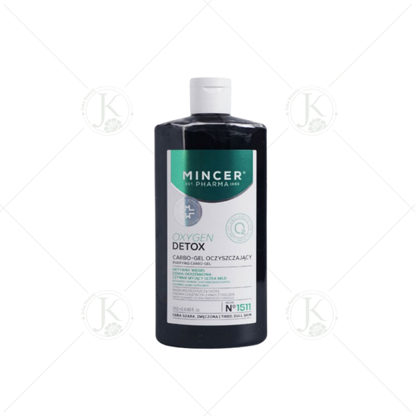 Sữa Rửa Mặt Dạng Gel Kim Cương Than Hoạt Tính Detox Da Mincer Pharma Oxygen Purifying Carbo-Gel 250ml