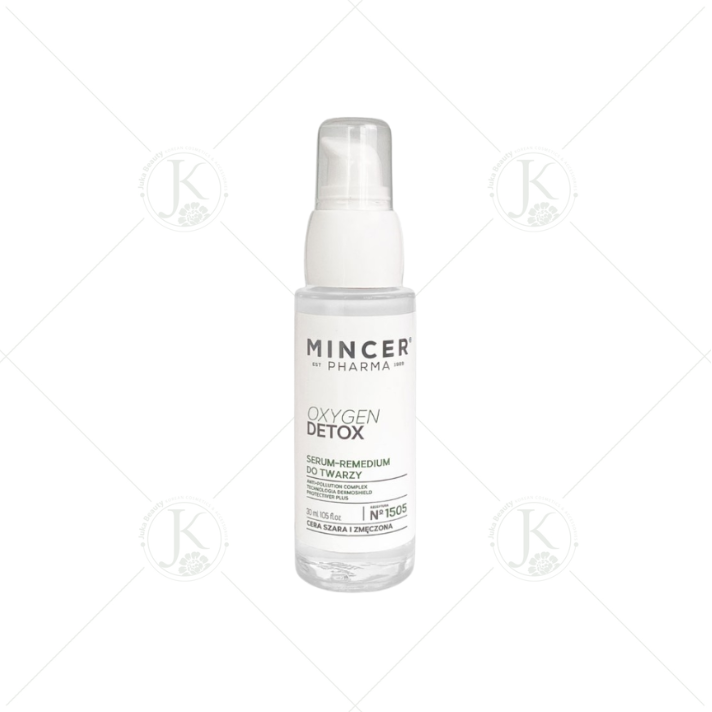 Tinh Chất Detox Phục Hồi & Ngừa Lão Hóa Da Mincer Pharma Oxygen Detox SOS Face Serum 30ml