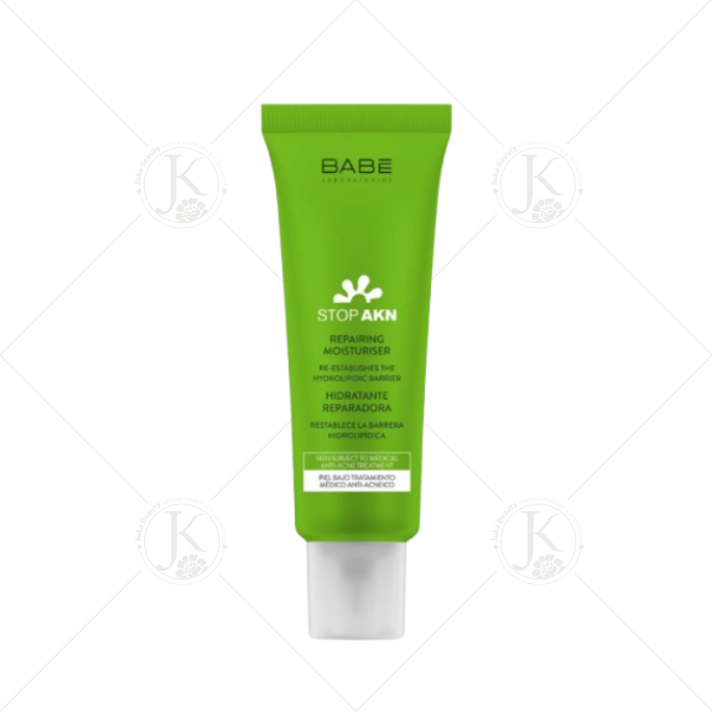 Kem Dưỡng Babe Phục Hồi Da Mụn Babe Stop AKN Repairing Moisturiser 50ml