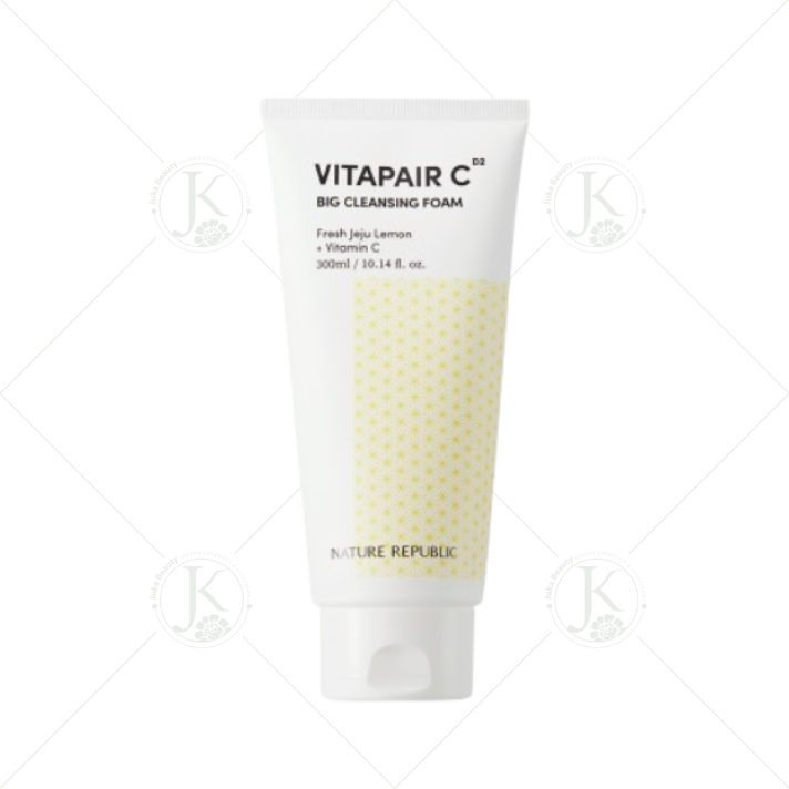 Sữa Rửa Mặt Tạo Bọt, Sạch Da Nature Republic Vitapair C Big Cleansing Foam 300ml