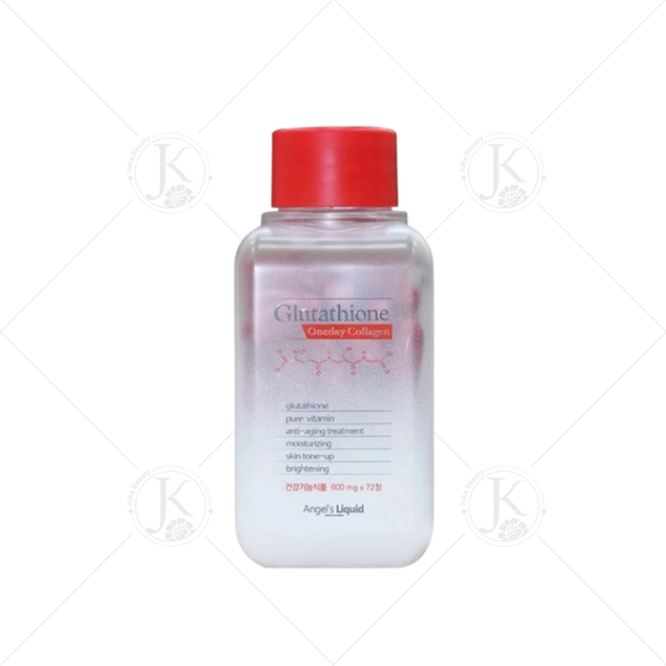 Viên Uống Trắng Da Angel's Liquid Glutathione Oneday Collagen 600mgx72 Viên